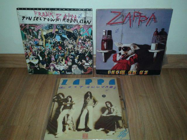 Lp Frank Zappa (lote com 03 discos)