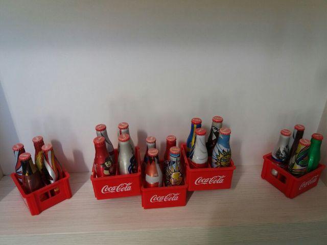 Vendo Coleção Completa (Mini Garrafinhas Coca Cola Copa