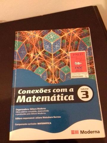 Conexões com a matemática Vol 3 - Ensino Médio