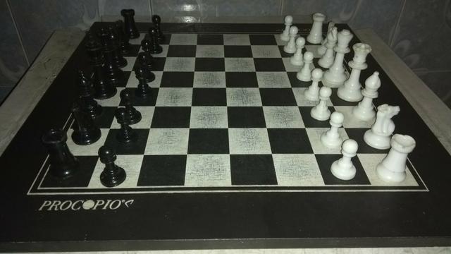 Tabuleiro de Xadrez com peças