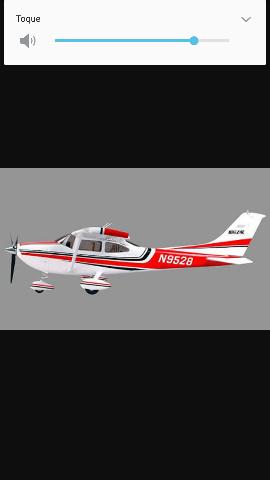 Avião Cessna novo porém montado