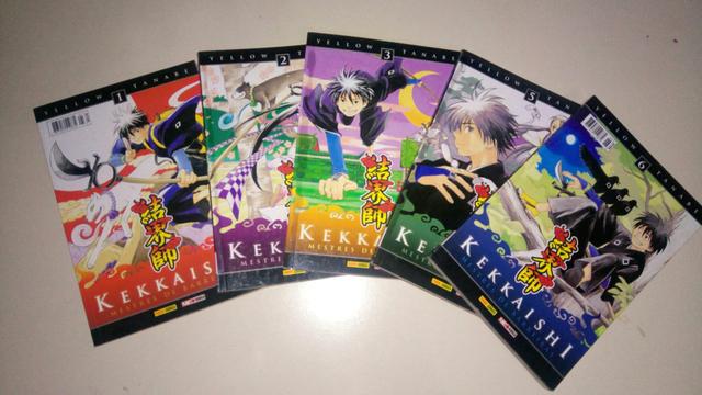 Mangas kekkaishi 5 edições