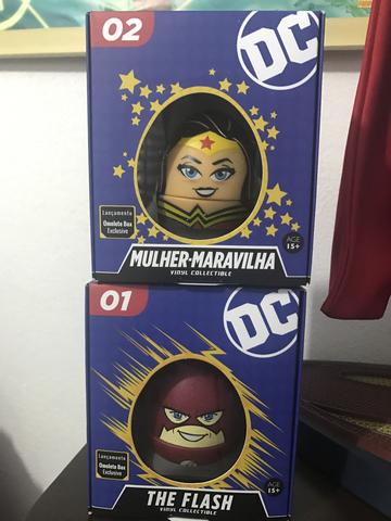 Ovóides Exclusivos Omelete Box Dc Comics