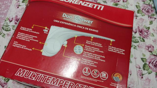 Chuveiro Lorenzetti Duo Shower novo na caixa
