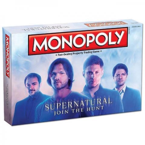 Jogo Monopoly Supernatural (Sobrenatural) Jogo de Tabuleiro