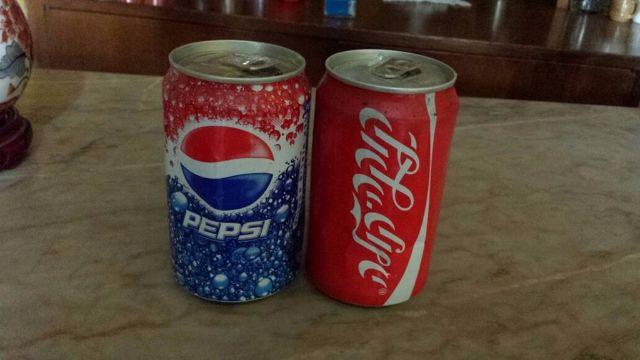 Latas vazias de Coca Cola, Pepsi e outras para Colecionador