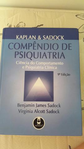 Livro Psiquiatria - Compêndio Sadock. 9° edição