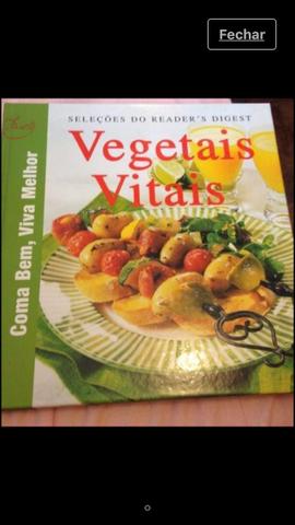 Livro sobre alimentação saudável
