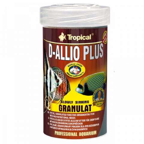 Ração Tropical D-Allio Plus Granulat 60g