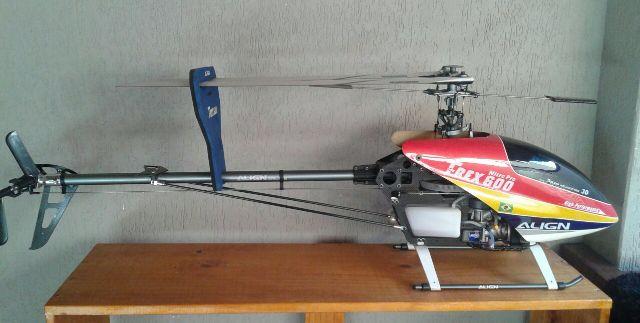 Helicóptero Trex 600 Nitro Pro