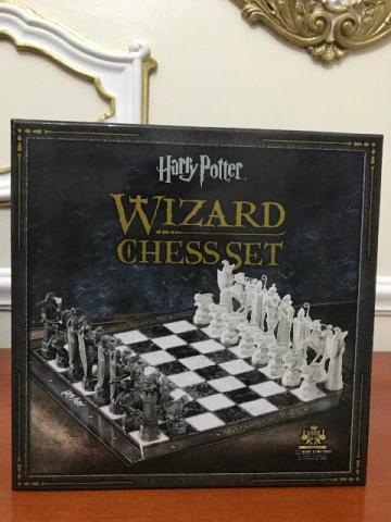 Jogo de xadrez do Harry Potter do Universal Studio