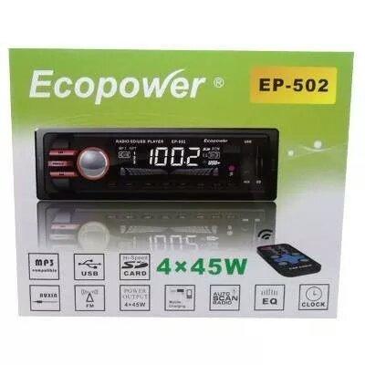 Radio Player Automotivo Ecopower Ep-606 -Sd-Usb-Bluetooth