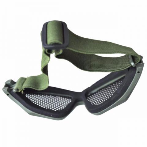 Óculos Proteção Airsoft Tela Metal Paintball Tático