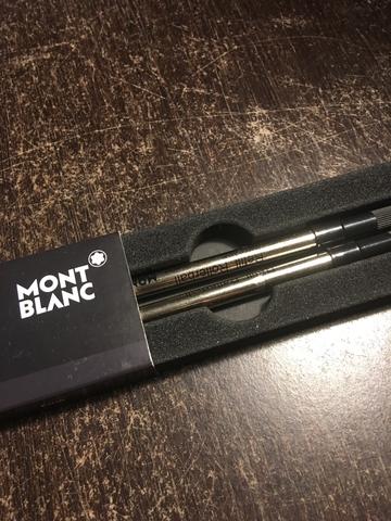 Carga caneta Mont Blanc