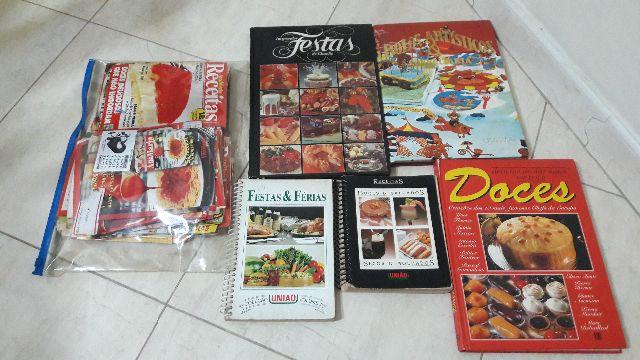 Kit - livros de culinária