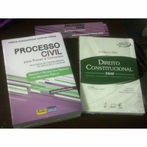 Livros Processo Civil / Direito Constitucional Provas E