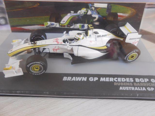 Miniatura Brawn GP Barrichelo