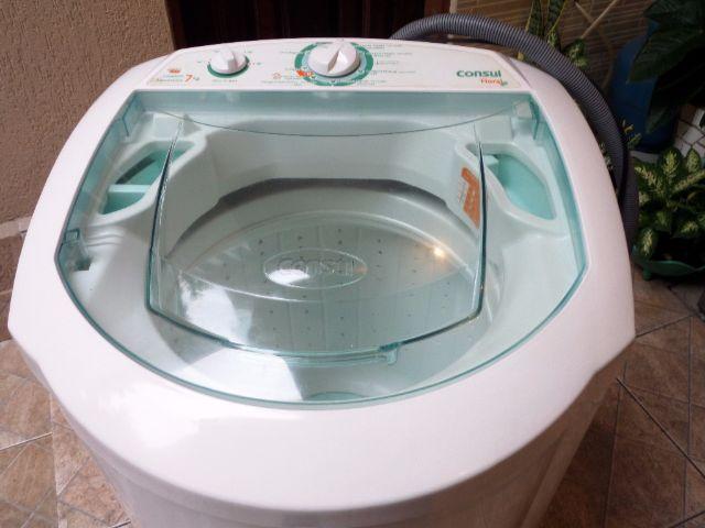 Maquina de lavar Consul 7 quilos Floral 110V revisada Leia o