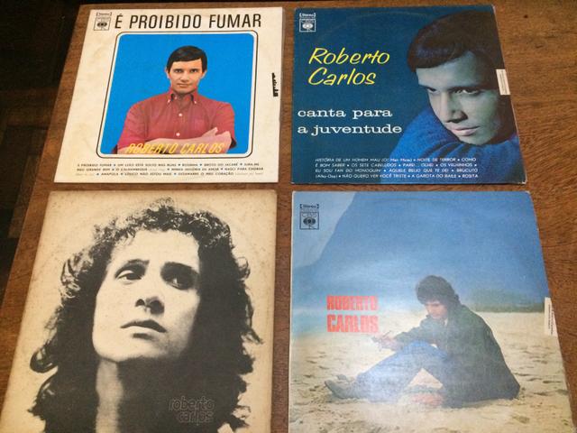 Vendo coleção de discos de vinil do Roberto Carlos