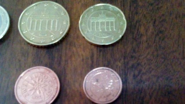 Conjunto moedas Alemanha 8 unidades