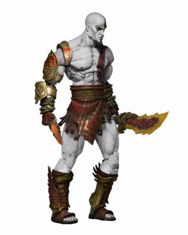 God Of War 3 Ultimate Kratos Flaming Blades Of Athenas