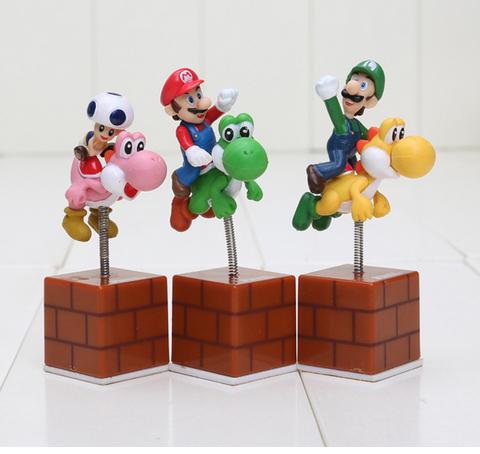 3 Miniaturas Mario World