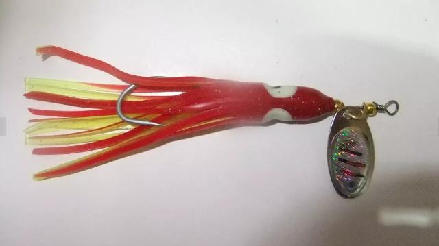 Isca Artificial Spinner Com Lula - Iscas Pesqueiro Spiner