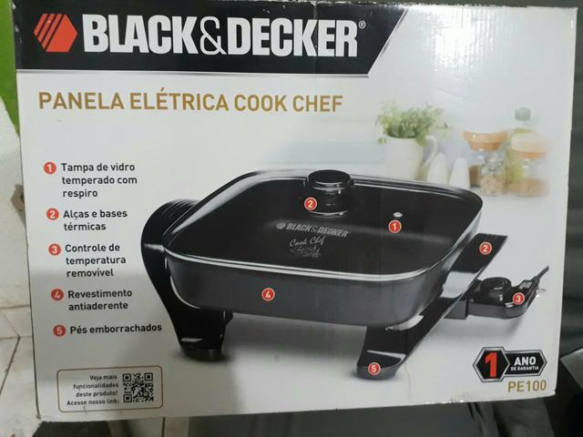 Panela elétrica cook chef black &decker