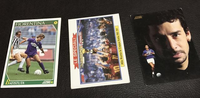 Coleção Cards Futebol Italiano Score '92