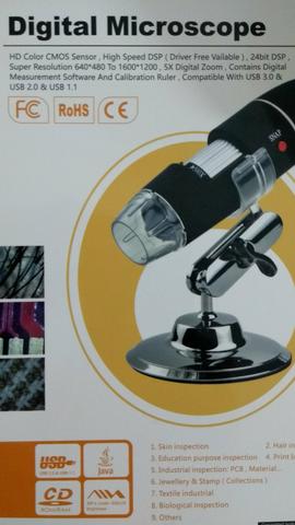 Microscópio digital 500x