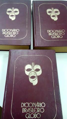 Dicionário Brasileiro Globo em 3 volumes