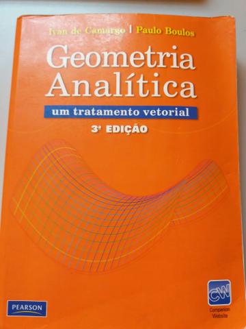 Livro geometria analítica