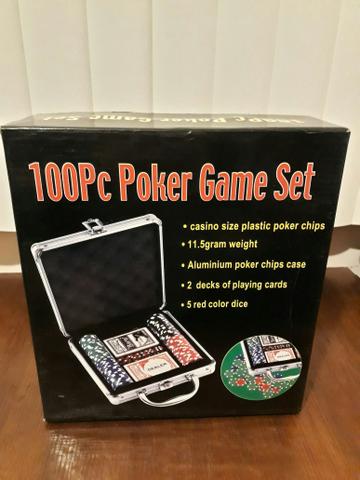 Maleta Poker - 100 PC Poker Game Set - NOVO