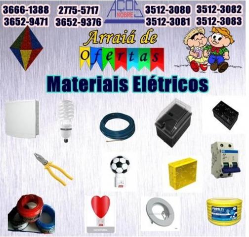 Materiais Elétricos- Fios, Alicates, Disjuntor, Conduite