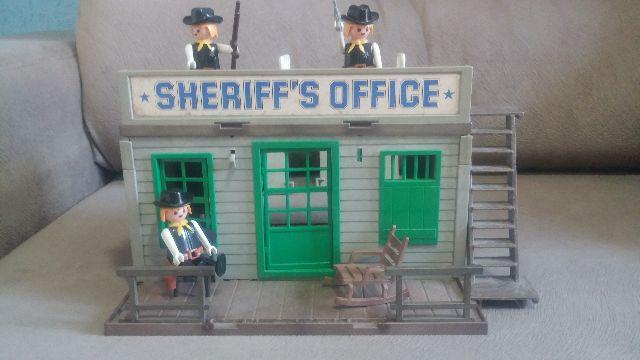 Aceito cartão. Playmobil Casa Do Xerife Velho Oeste Antigo