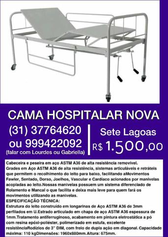 Cama hospitalar novíssima
