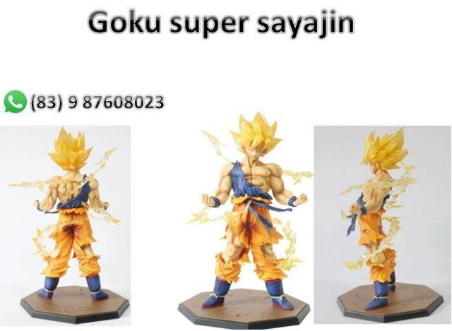 Goku super sayajin melhor preço do mercado produto novo