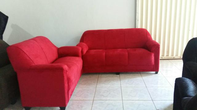Sofa nobook aveludado novos