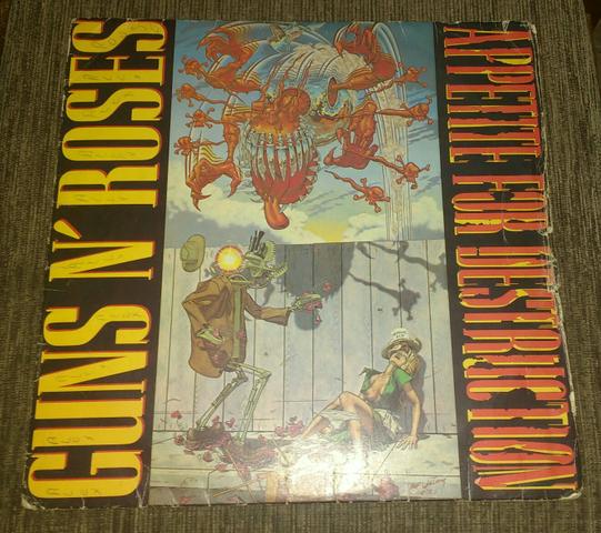 Disco Vinil Lp - Guns n Roses - Appetite for Destruction