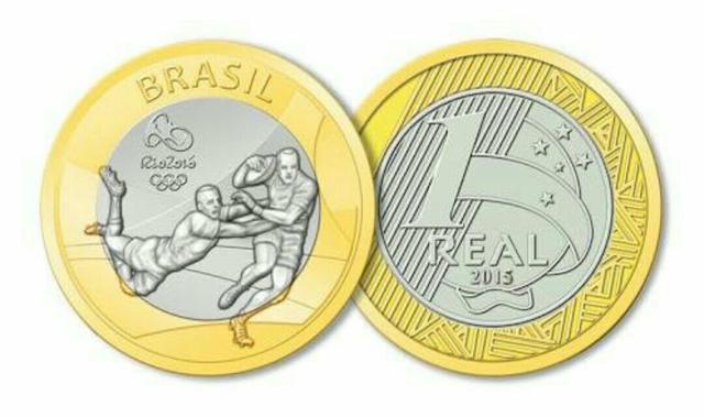 Lindas moedas para colecionadores olimpíadas Rio