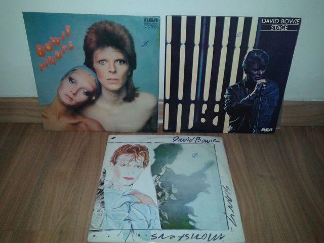 Lp David Bowie (lote com 03 lps sendo 01 duplo)