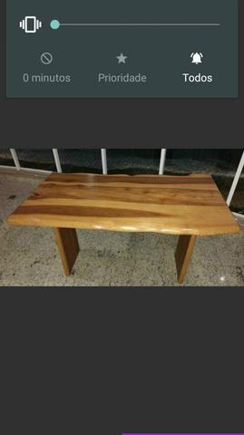 Vendo mesa madeira maciça impecável!
