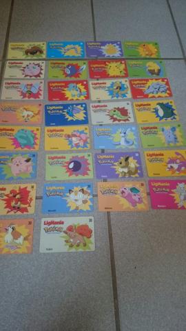 Linda coleção de cartão pokemon