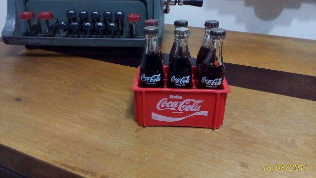 Mini garrafinha Coca Cola