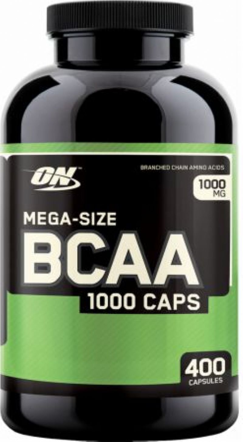 Bcaa mg 200 capsulas optimum nutrition