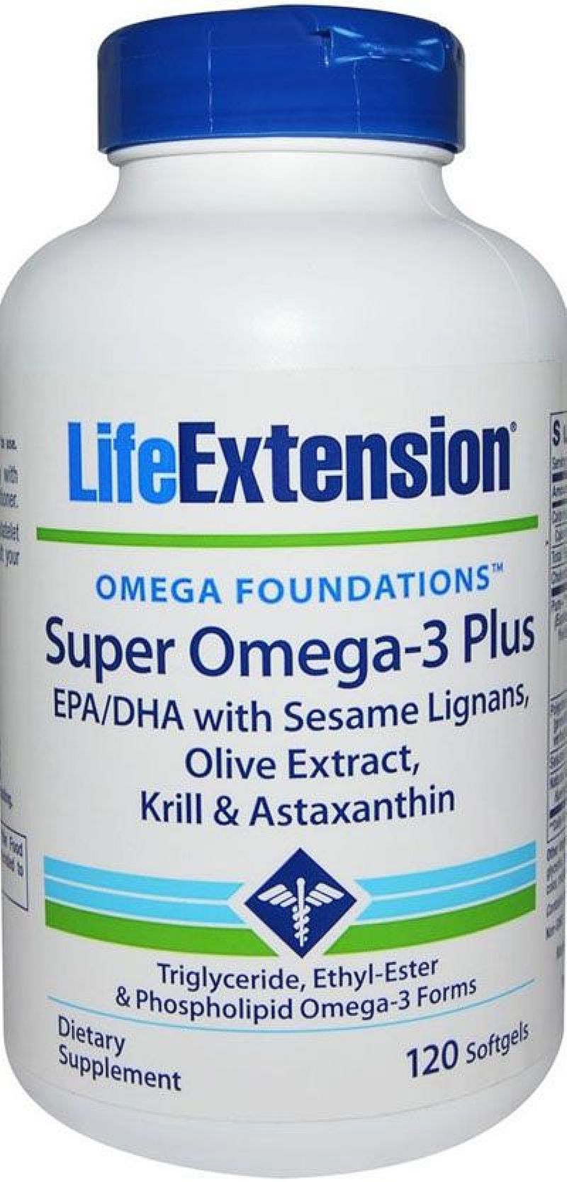 Super omega-3 plus 120 softgels life extension