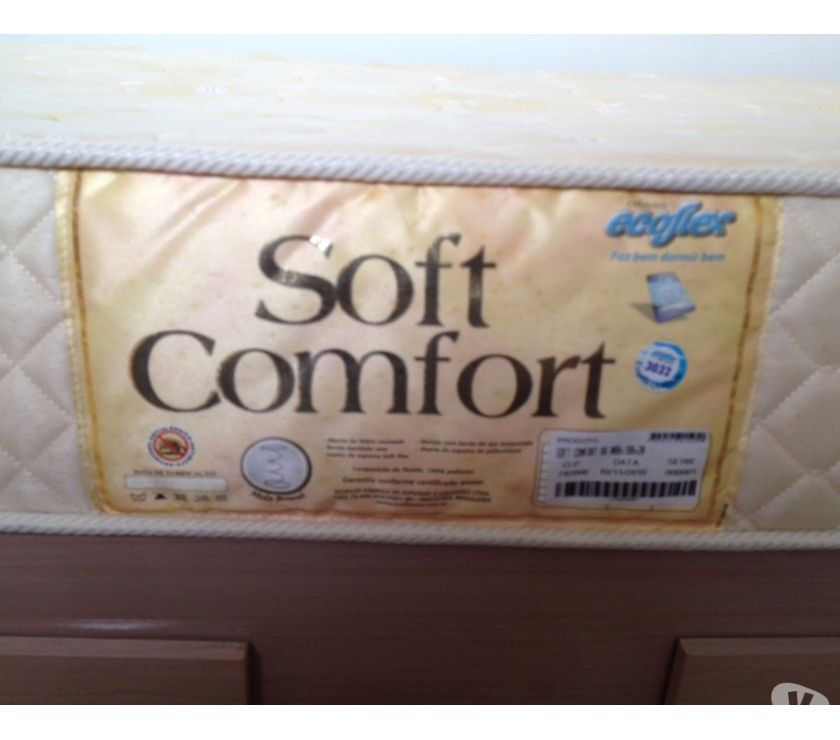 Bicama + colchão Ecoflex Soft Confort - 06 meses uso
