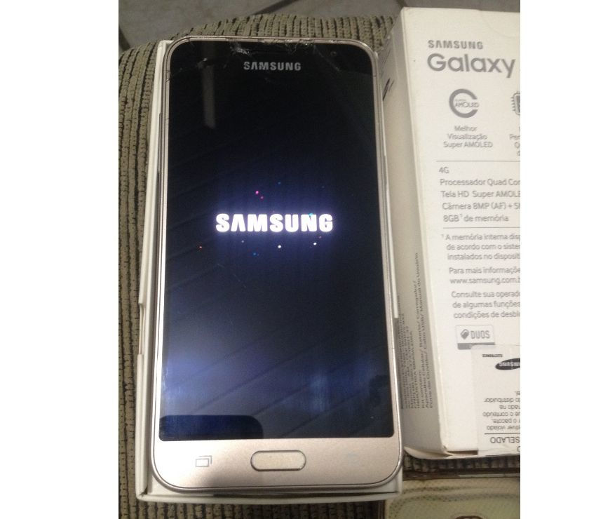 Celular Smartphone Samsung Galaxy J3-6 Duos,4G,Gold!
