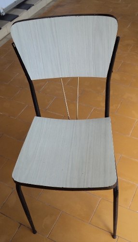 Cadeira Dos Anos 60 Em Fórmica
