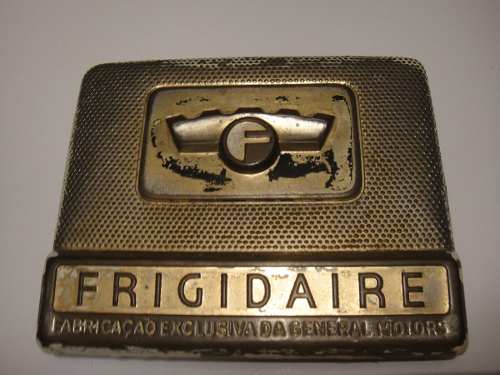 Geladeira Frigidaire Anos 50 - Emblema Original